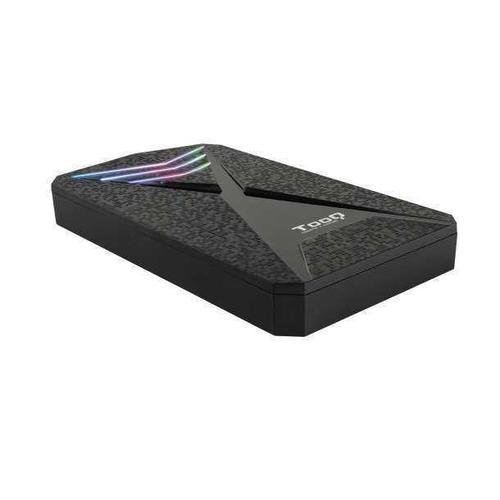 Boitier de Disque Dur TooQ 3.5 SATA USB 2.0 Noir