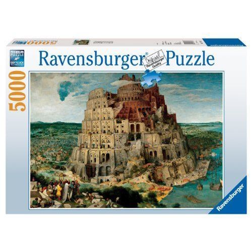 Puzzle Ravensburger Bruegel L'Ancien : La Construction De La Tour