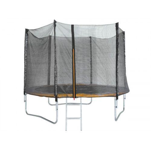 Trampoline Enfant Ø 2,23 M 6 Poteaux Accessoires Inclus Bleu