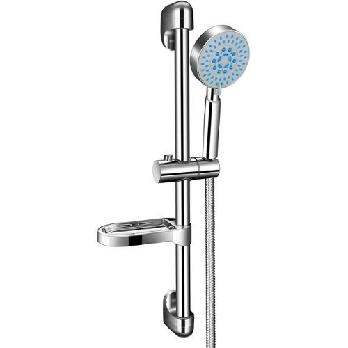 VIDAXL Pomme de douche a main avec tuyau de 1,5 m Chrome pas cher 
