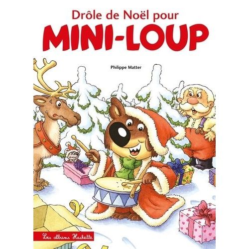 Loup - Le Loupe qui n'aimait pas Noël, Coffret avec livres et 2 figurines :  Le coffret figurines de noel loup et louve