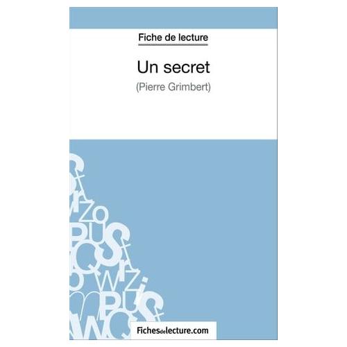 Un secret de Philippe Grimbert : questionnaire de lecture