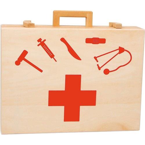 ASA TOYS Valise de docteur en bois