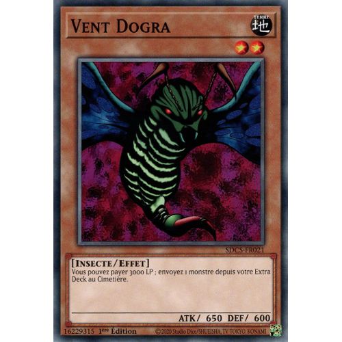 Yu-Gi-Oh Vent Dogra SDCS-FR021 1st 