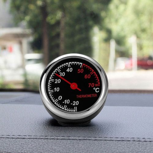 Horloge numérique à batterie Mini horloge de tableau de bord de voiture