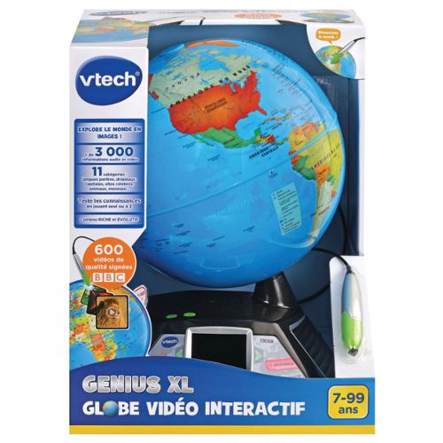 VTech - Ordinateur pour enfant français anglais - Genius XL Color Pro  Bilingue Silver