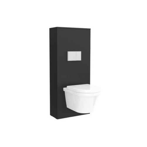 Auralum Brosse Toilettes WC Suspendu Noir avec Support de Brosse, Balai Toilette  WC en Acier INOX 304 à Manche Long, Brosse de Toilette avec Support Brosse  Antibactérienne : : Cuisine et Maison