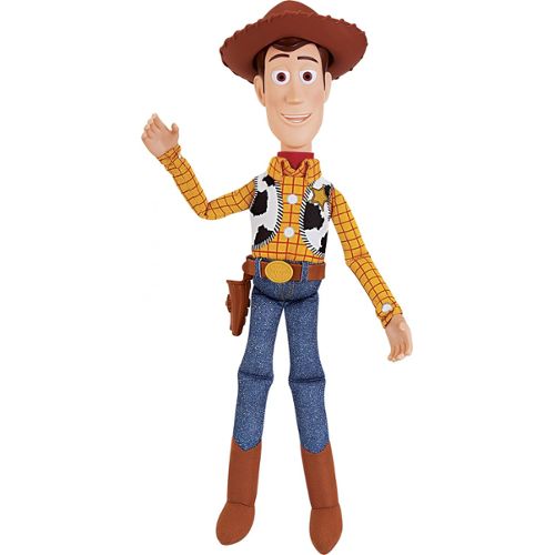 Figurines d'action Pixar Toy Story 4 Buzz l'éclair Woody Jessie parlant  modèle de corps en tissu poupée de Collection limitée