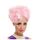 Déguisement Perruque Rose Clown