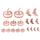 Déguisement Halloween Rose Homme