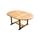 Table de jardin ronde en bois