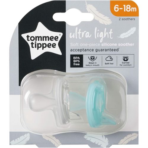 Lot de 6 sucettes nuit Closer to Nature 18-36 mois - Tommee Tippee