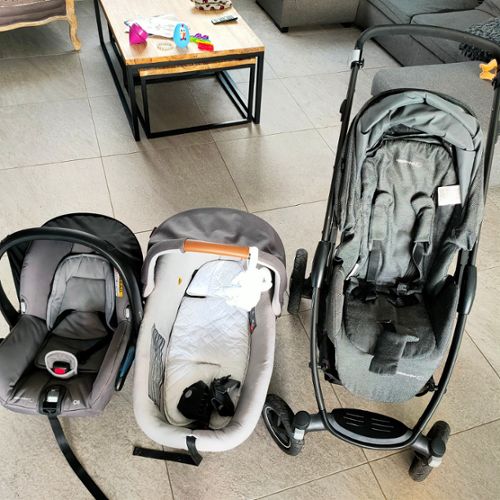 Poussette trio high treck bébé confort - Puériculture - Equipement