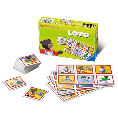 Jeu Petit Ours Brun - Puzzle à toucher : Les jouets