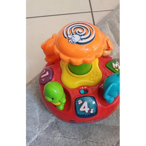 Bébé 1-2-3 toupie animale VTECH