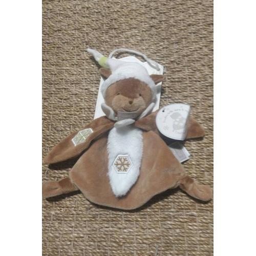 Doudou Histoire d'ours Marmotte Marron marionnette - Studio