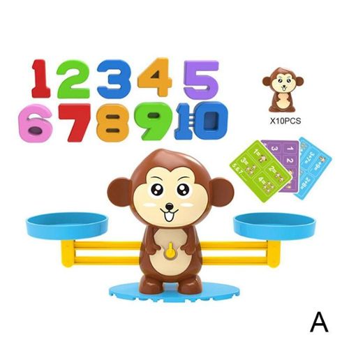 Jouet arbre d'équilibre jouet mathématiques Montessori panda équilibre jeu  table