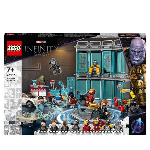 LEGO 76170 Marvel Super Heroes 4 Iron Man Contre Thanos Jouet avec