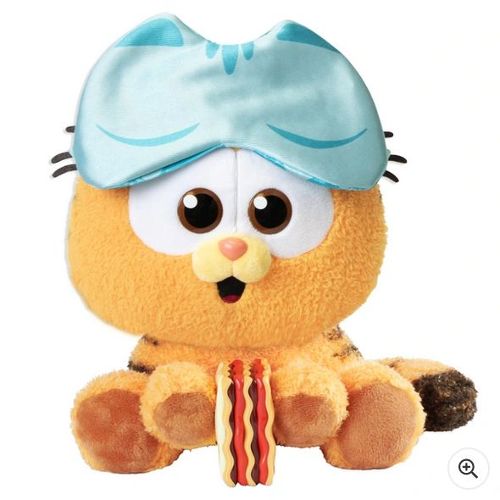 My Super Star Poupées en peluche Garfield le chat en peluche pour garçons  et filles Figurines de dessin animé Jaune 30,5 cm