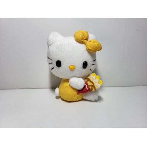 Sanrio - Peluche Hello Kitty Bleu Et Blanche - 25 Cm à Prix Carrefour