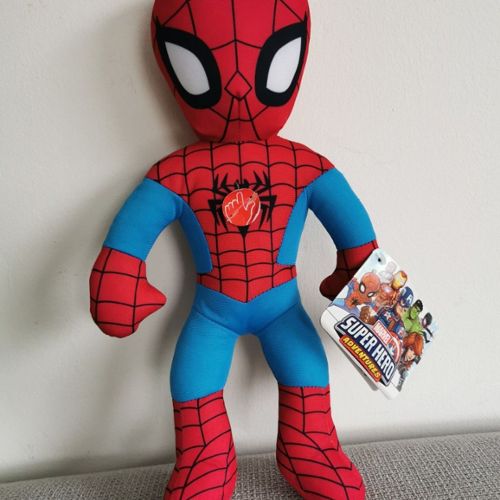 Avengers Spiderman Peluche Jouets Animal en peluche Spidey Peluche Poupées  Super-héros Noël Cadeau d'anniversaire Pour Enfants Enfants Fans