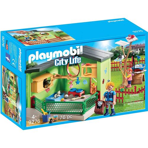 Playmobil City Life 6809 pas cher, Fille avec chien