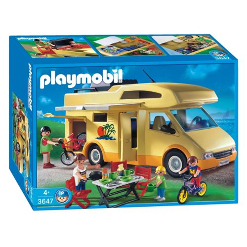 Véhicule tout terrain et bateau Playmobil Family Fun 70534 - La