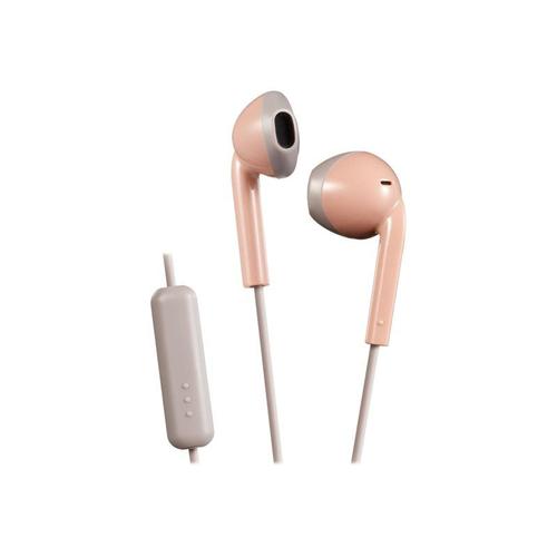 Ecouteurs intra-auriculaires JVC Gumy Plus avec télécommande et microphone  Blanc - Ecouteurs - Achat & prix