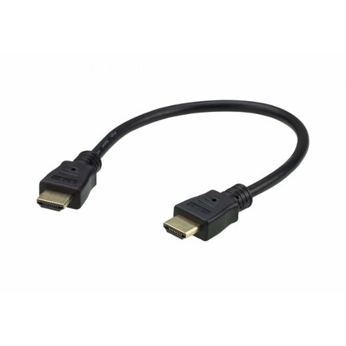 Câble HDMI haute vitesse avec Ethernet mâle - mâle Noir 3m Televes
