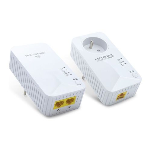 Adaptateur CPL WiFi Metronic - Promos Soldes Hiver 2024