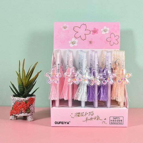 stylos à Gel Naruto effaçables, 4 pièces, fournitures de papeterie