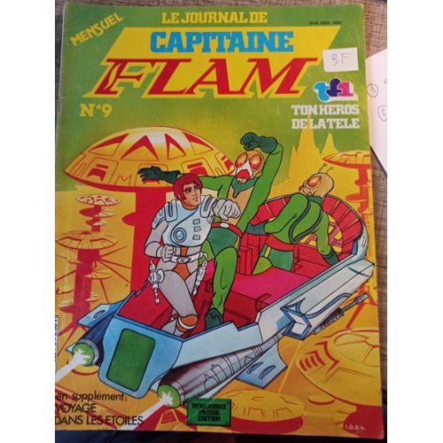 Le Capitaine Flam revient dans une BD française !