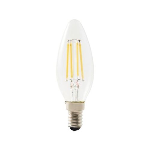 Lot 3 ampoules LED à filament mini globe E14 470lm 3.4W = 40W Ø4.5cm IPX4  Diall blanc chaud