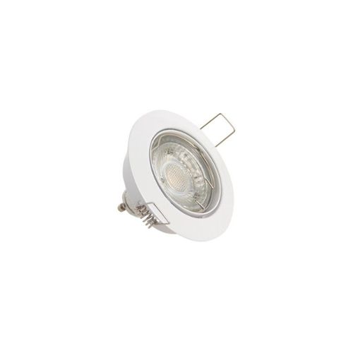 Lot de 3 Spots Encastrable LED Intégrés - Orientable - cons. 4.5W (eq. 50W)  - 345 lumens - Blanc neutre