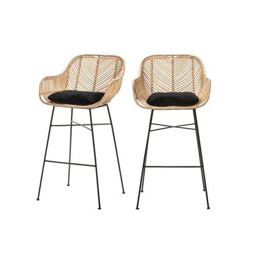 2 pièces/ensemble tabouret de Bar design chaise haute pour Bar Bistro siège  en