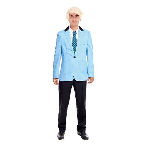 Costume Star Années 80 Homme (Veste, Pantalon, Chemise Et Bandeau