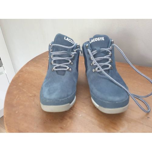 Chaussures Lacoste Bleu Homme - Promos Soldes Hiver 2024