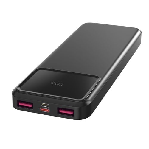 Mini Batterie Externe 10000mAh Ultra Compact Power Bank 2 USB Ports de 2.4A  Charge Rapide Batterie de Secours Chargeur Portabl[50]