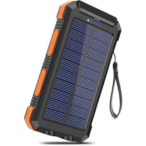 compatibles Chargeur de batterie de panneau solaire USB Portable 6V 3.5W  580mA pour alimentation de voyage pour téléphone Portable MP3 MP4 pour  iPhone Pad