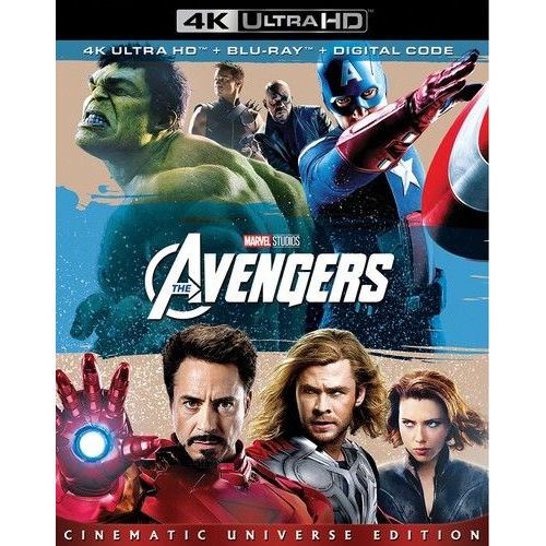 Coffret Blu-Ray Avengers de Marvel