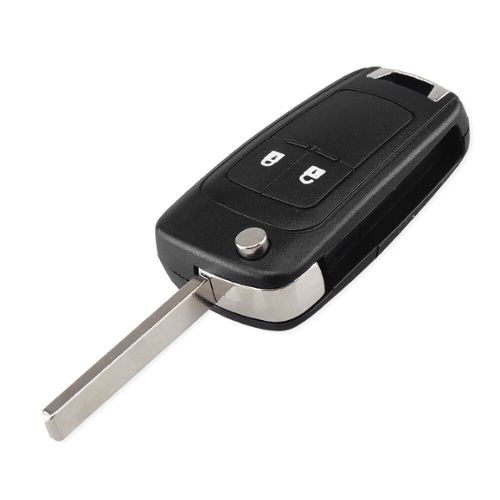blanc avec porte-clés - Coque de protection pour clé télécommande de  voiture, en alliage de cuir, pour Mazda