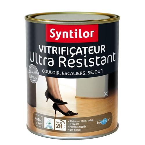 Syntilor - Vitrificateur Escalier Incolore Satiné 0.75L : :  Bricolage