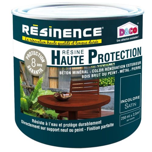 Résine Haute Protection RESINENCE Incolore