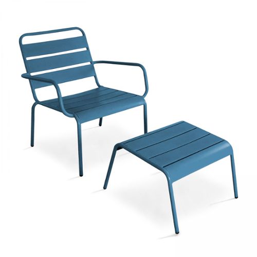 Blumfeldt Protection fauteuil cabine plage housse étanche 115x160x90 cm–  bleu