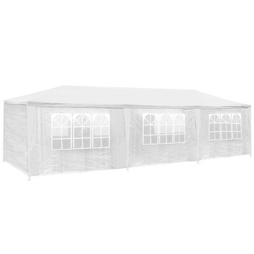 COSTWAY Toile de Rechange pour Pavillon Toile de Toit pour Tente Canopée  pour Tonnelles 300 x