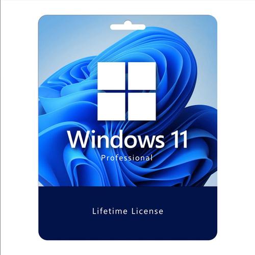 [ 100 % Authentique ] Windows 11 Pro - 1 Appareil - Cl D'activation - Licence  Vie