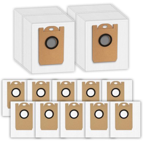 (12 Pices) T20+ Sacs  Poussire De Remplacement Compatibles Avec L'Aspirateur Robot Airrobo T20+, Sacs  Poussire Jetables, Kit D'Accessoires[SSE7115967]