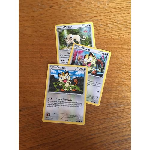 (155) 2x Miaouss + Persian (Pokemon)