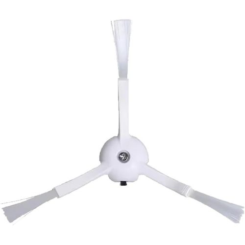 | 1X Brosse Latrale Et Vis De Remplacement, Compatible Avec L'Aspirateur Robot Xiaomi 1S, S50, S51, T7, T7+, T7S, T7S+ / Roborock S5, S5 Max, S6, S6 Max, S7, S8 | Couleur Blanc[CLE154691]