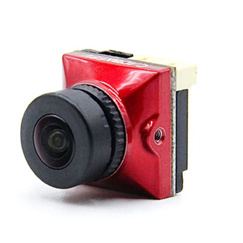 2 Fpv Camra Ratel2 Objectif 2,1 Mm 16:9/4:3 Ntsc/Pal Commutable Super Wdr Pour Racing Drone Rc Modle Rouge